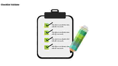 powerpoint checklist template-Checklist-validation
